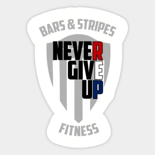 BSF - Repping the Never Give Up Sticker